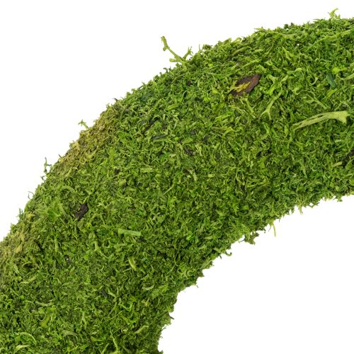 tételeket Mohakoszorú, mint sokoldalú alap kreatív virágkötészethez és dekorációs ötletekhez, 20 cm, 4 darab