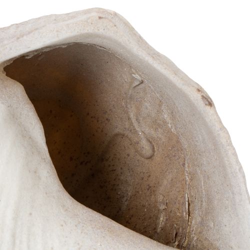 tételeket Dekoratív kagyló alakú, stílusos tengerészeti dekorációhoz, 44 cm