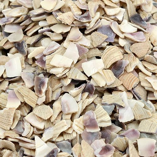 tételeket Shell granulátum 2mm - 3mm natúr 2kg