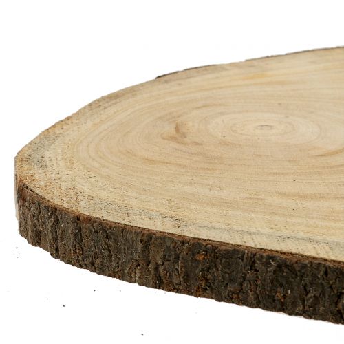 Floristik24 Fa korong kék harang fa természet Ø35-45cm