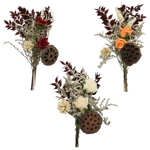 Floristik24 Natúr párna választék 3-os 2648 sz. 30 db