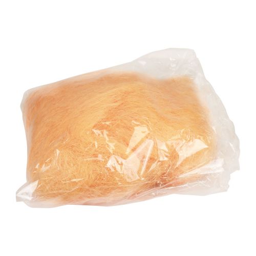 tételeket Természetes szálú szizál fű kézműves Szizál fű sárgabarack 300g