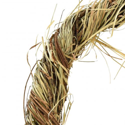 tételeket Természetes Szőlő Koszorú Dekoráció Ø29cm 2 Részes Szett - Ajtókoszorú, Asztali Koszorú, Tavasz, Nyár, Ősz