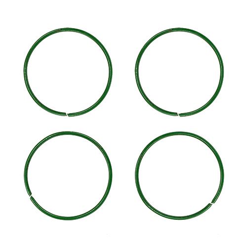 tételeket Szegfű karika 19mm 1kg Zöldre festve