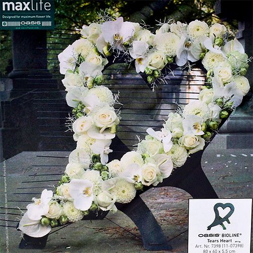 Floristik24 OASIS® Bioline® Deco és Titan Heart 80x60x5,5cm