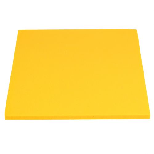 Virágos hab dizájner panelek plug-in méretű sárga 34,5 cm × 34,5 cm 3 db
