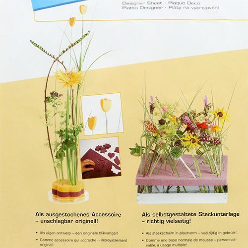 Floristik24 OASIS® Designer Lemezek Ivory Ivory 3 db