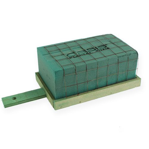 Virágos hab fa alappal sírdísz maxi 4 db