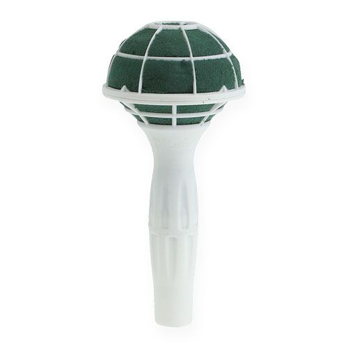 Floristik24 Menyasszonyi csokortartó virágos hab esküvői Ø8cm 18cm 6 db