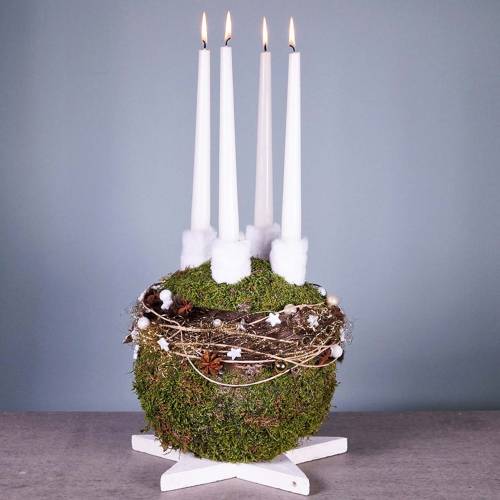 tételeket Virágos habgolyó nagy zöld Ø25cm