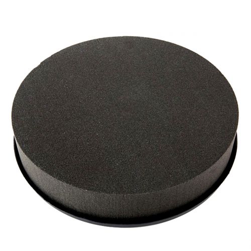 Dugó moha henger dugó mérete fekete Ø28cm H5cm 2db