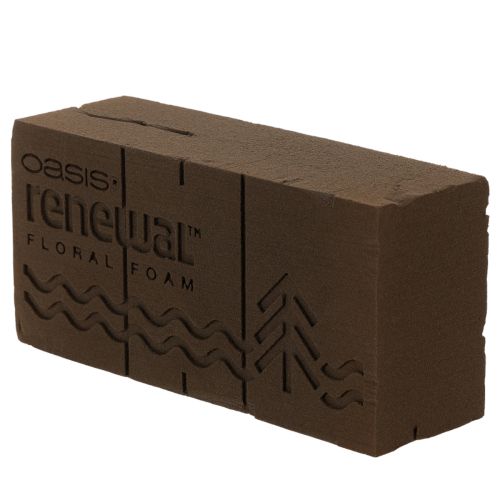 Oasis Renewal virágmintás habszivacs 23 cm 1 tégla | Floristik24.hu