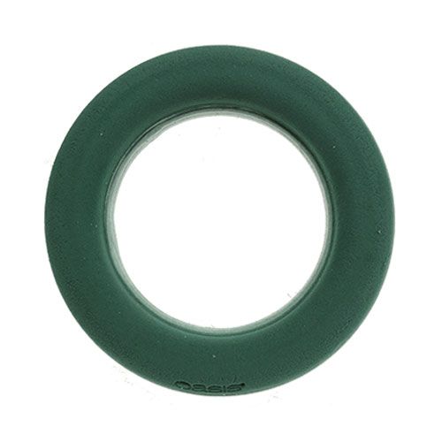 Floristik24 Virágos habgyűrű zöld Ø30cm 4db