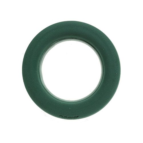 tételeket Virágos habgyűrű zöld Ø25cm 4db koszorú elrendezés