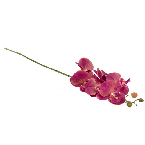 tételeket Mesterséges orchidea Phalaenopsis Orchidea fukszia 78cm