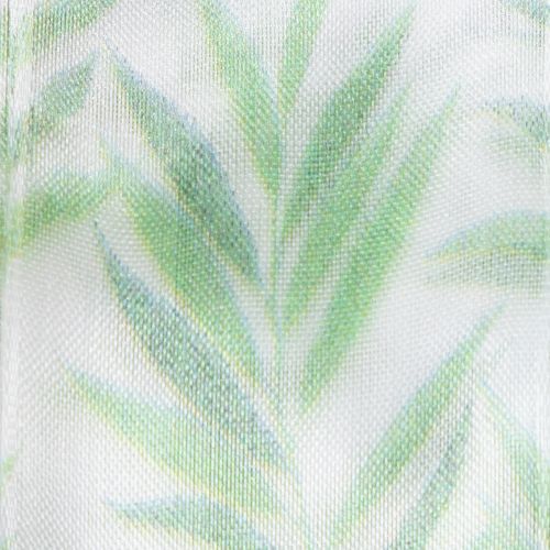 tételeket Organza szalag, sifon szalag, zöld növényi szalag, 40mm x 15m