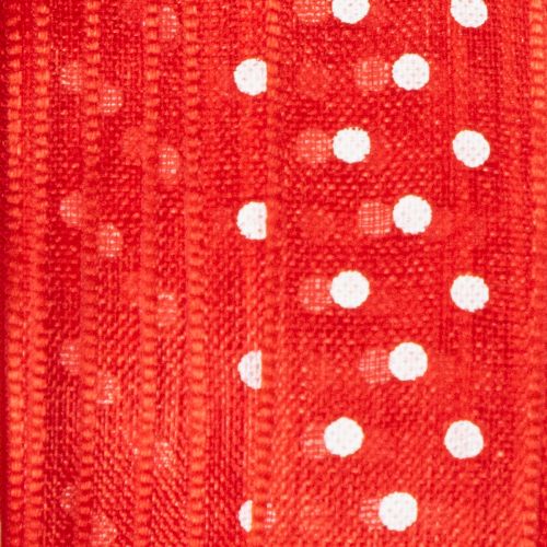 tételeket Pöttyös szalag sokoldalú ajándékcsomagoláshoz, 1,5 cm széles, 20 m hosszú