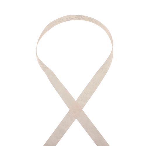 tételeket Organza szalag virágok ajándék szalag rózsaszín 25mm 18m