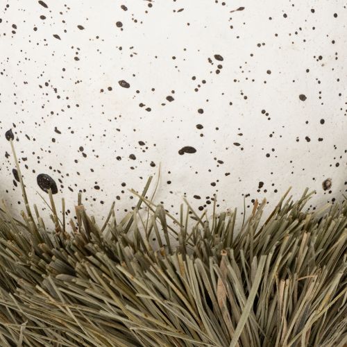 tételeket Húsvéti dekorációs tojás fészekben, dekoratív madárfészek, natúr színek, Ø9cm M11cm, 4 darab