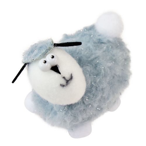 tételeket Húsvéti dekoráció bárány asztali dekoráció dekoratív bárányfigurák 7,5cm 4 db