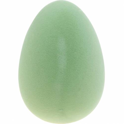 Húsvéti tojás pasztell zöld H25cm Húsvéti dekoráció bolyhos díszítő tojás