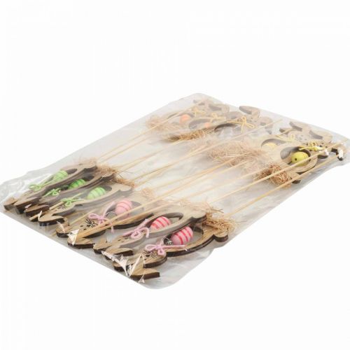 tételeket Húsvéti nyuszi fa, virágdugók húsvéti, nyuszi dugók 8,5cm 12db