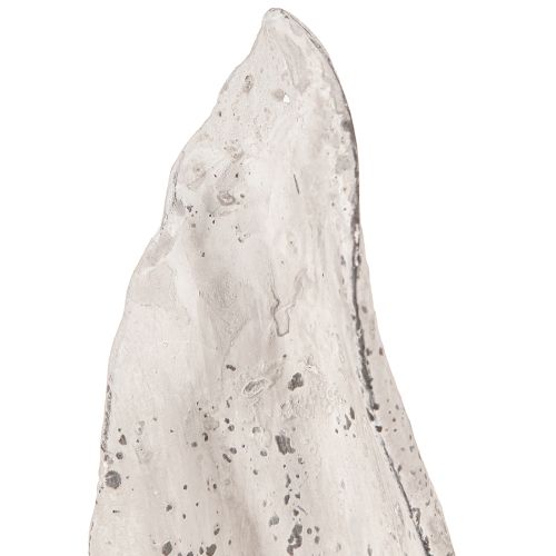 Floristik24 Húsvéti nyuszi dekoráció Nyúl füle Szürke/fehér Shabby Chic H29cm