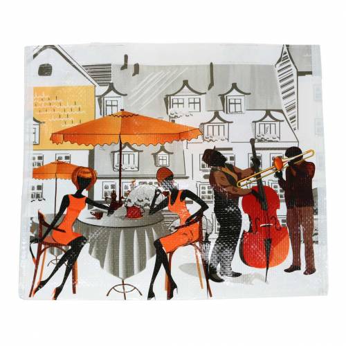 Floristik24 Bevásárlótáska füllel Bella Vita műanyag 32 × 21 × 26 cm