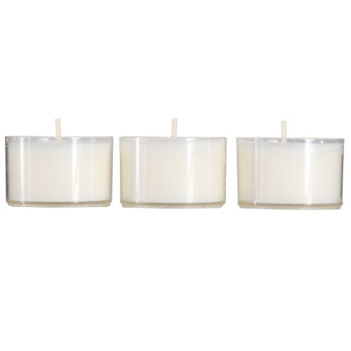 Floristik24 PURE Nature Lights Tealights Repceviasz Ø38mm 40 db