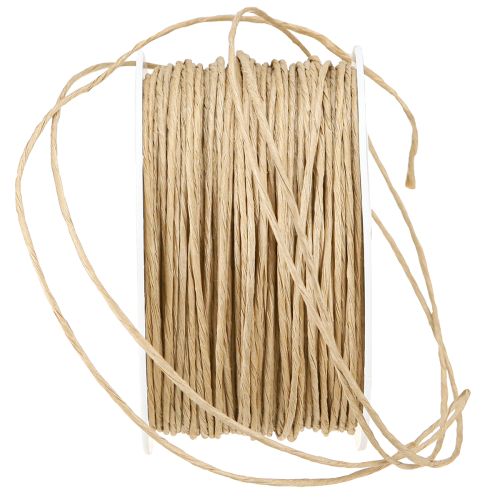 tételeket Ø2mm 100m natúr drótba tekert papírhuzal