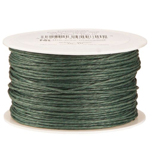tételeket Papírzsinór tekercselt drót Ø2mm 100m Zöld