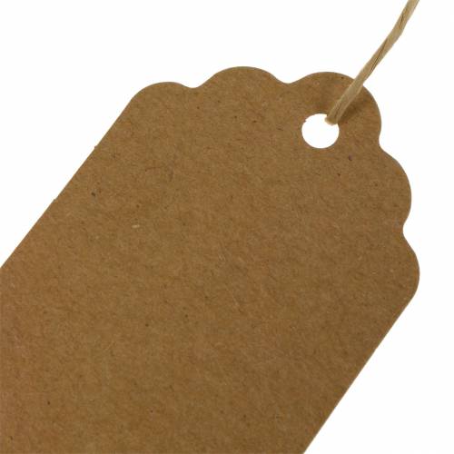 tételeket Ajándékcédula papírtábla 9,5/8cm 100 db