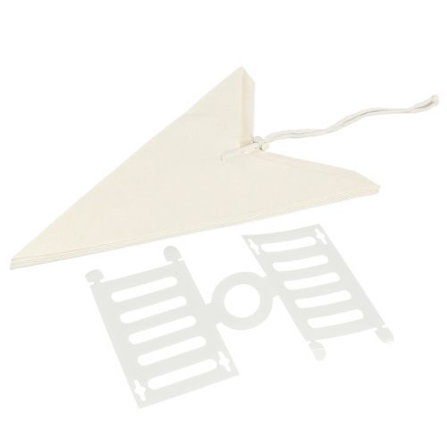 tételeket Fehér papírcsillag, 60 cm, 2 darabos szett, karácsonyi dekoráció, világító csillag