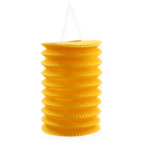 Floristik24 Vonatlámpás sárga Ø10cm H13cm 8db