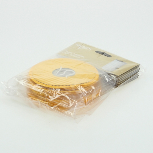 Floristik24 Vonatlámpás sárga Ø10cm H13cm 8db