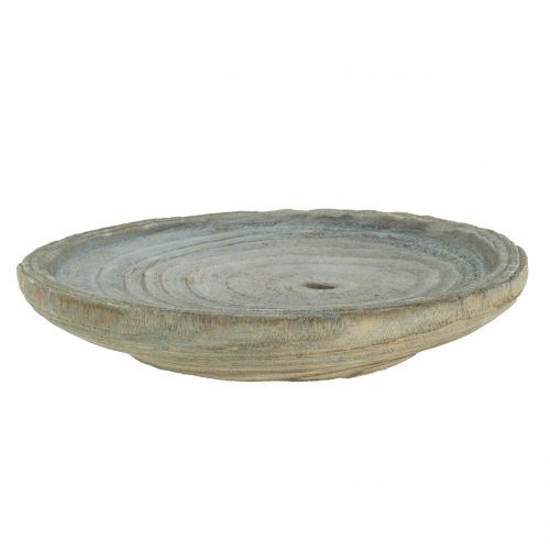 Floristik24 Paulownia fa dísztányér Ø22cm