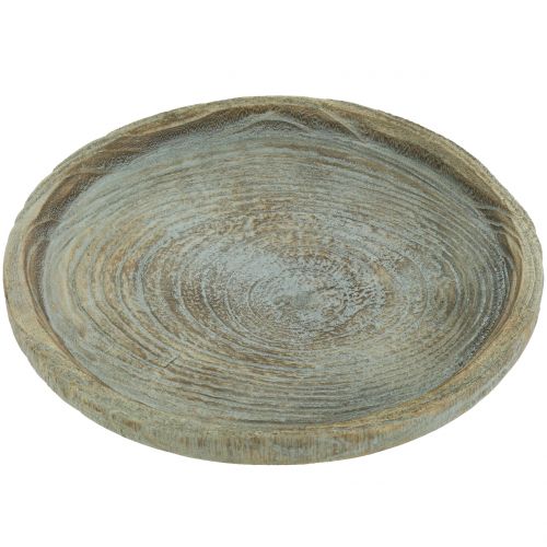 Floristik24 Paulownia fa dísztányér Ø26cm