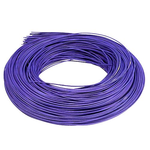 Floristik24 Rattan nád világoslila Ø1,3mm 250g