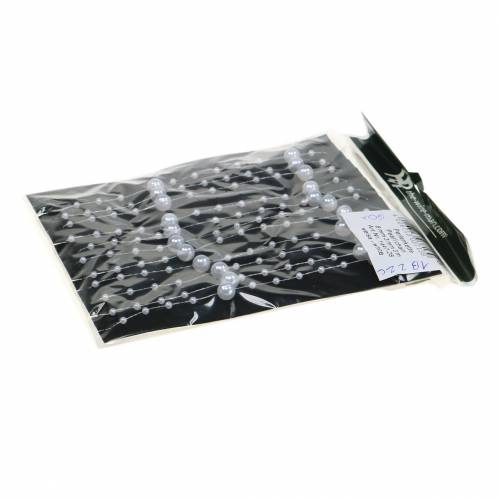 tételeket Gyöngy nyaklánc fehér Ø3 - 8mm L3m