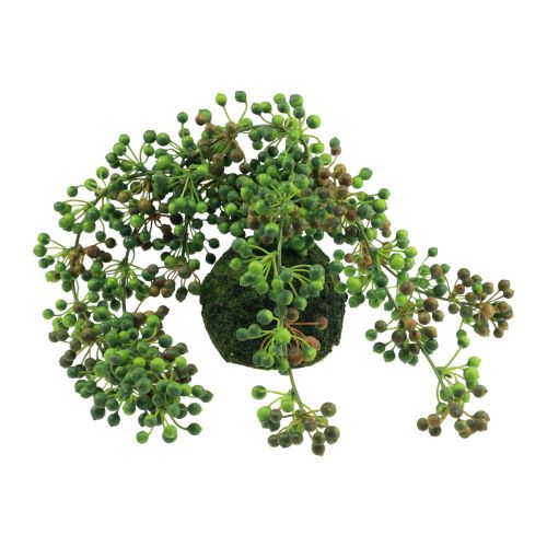 tételeket Gyöngysor mesterséges mohalabda műnövények zöld 38cm