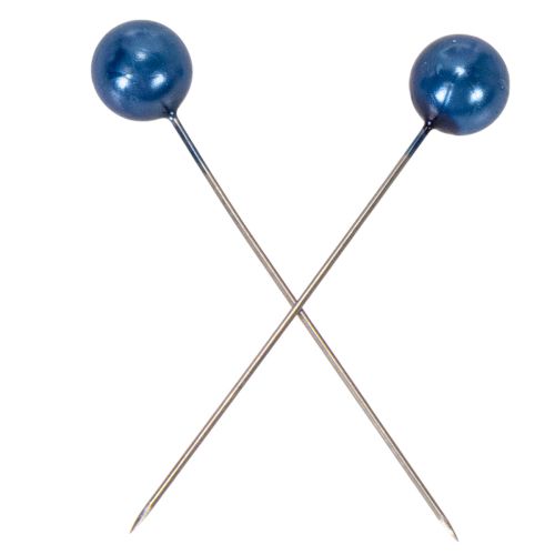 tételeket Pearl Head Pins Kék Ø10mm 60mm