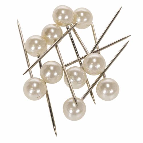 Pearl fej tűk pezsgő Ø15mm 75mm vétel | Floristik24.hu