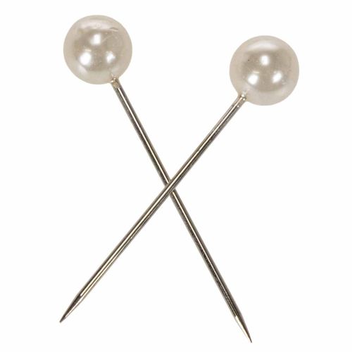Pearl fej tűk pezsgő Ø15mm 75mm | Floristik24.hu