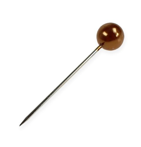 tételeket Pearl Head Pins Arany Ø15mm 75mm