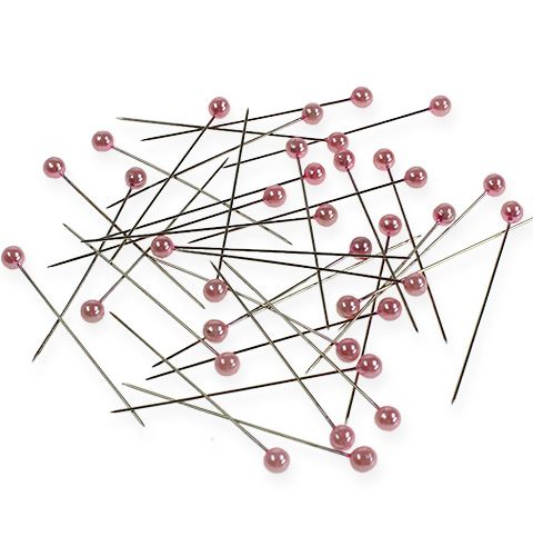 Pearl fejcsapok Ø6mm 65mm Pink