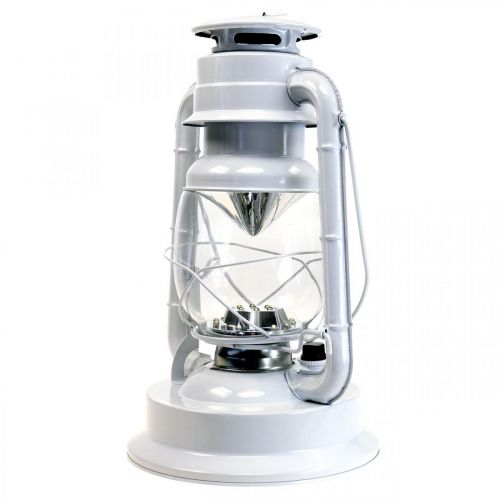 Floristik24 Kerozin lámpa LED lámpa meleg fehér fényerőszabályzó H34,5cm