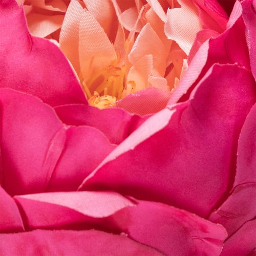 tételeket Műbőr pünkösdi rózsa, elegáns belső dekoráció, 58 cm