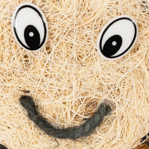 tételeket Méhfigura természetes anyagokból, aranyos dizájnnal gyerekszobába, 24 cm, 2 darab