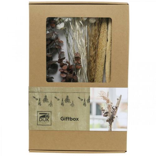 tételeket Dekoratív szárított virágcsokor, rózsaszín vadvirágkeverék, barkácskészlet, kreatív asztaldísz, 30-35 cm magas