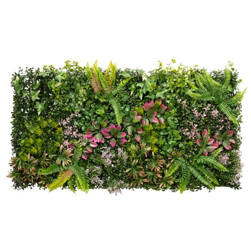 Műnövényfal 100 x 55 cm függőleges zöldfelülettel vétel | Floristik24.hu